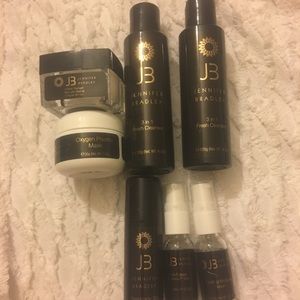 Jennifer bradley skin care collection. Free brush
